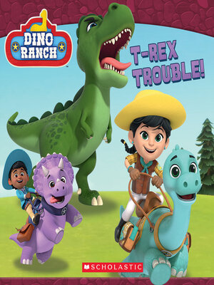 cover image of T-rex Trouble!